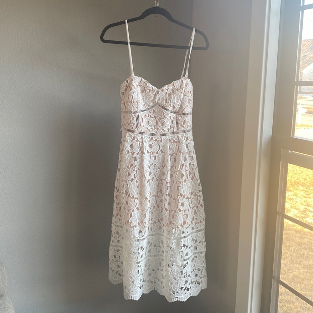 White dress